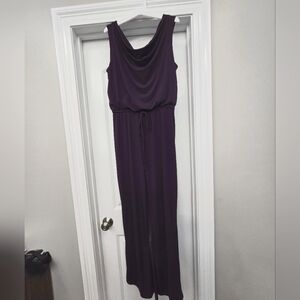 Purple jumpsuit
